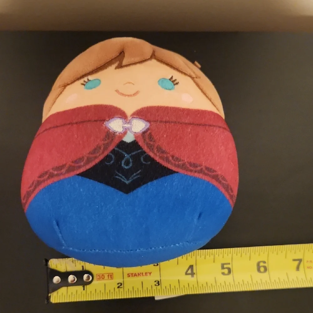 Disney Anna Frozen  Blue Plush Toy